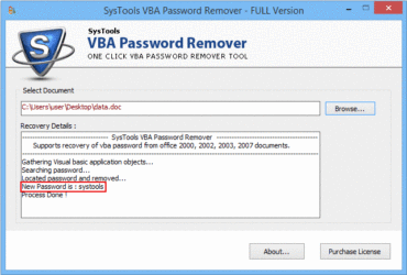 VBA Password Recovery